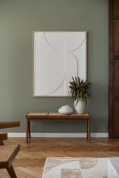 Bench Sissi with Viennese Wickerwork - thumbnail 2