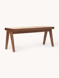Bench Sissi with Viennese Wickerwork