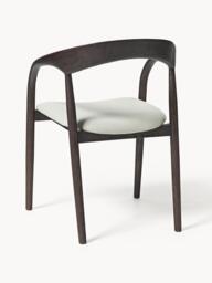 Ash Wood Dining Chair Camille with Seat Cushion - thumbnail 4