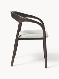 Ash Wood Dining Chair Camille with Seat Cushion - thumbnail 3
