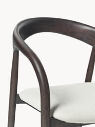 Ash Wood Dining Chair Camille with Seat Cushion - thumbnail 5