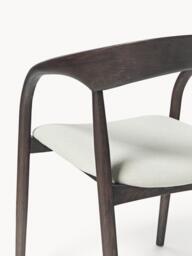 Ash Wood Dining Chair Camille with Seat Cushion - thumbnail 6
