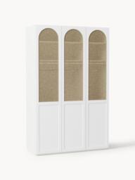 Modular Hinged Door Wardrobe Jeanne, 150 cm Wide, in various sizes