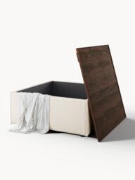Linen Blend Ottoman Lennon with Storage - thumbnail 6