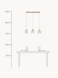 Pendant Light Vario Made of Satin Glass - thumbnail 5