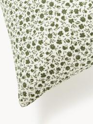 Washed Cotton Pillowcase Nolana with A Small Floral Pattern - thumbnail 6