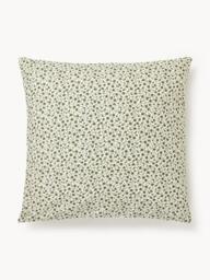 Washed Cotton Pillowcase Nolana with A Small Floral Pattern - thumbnail 3