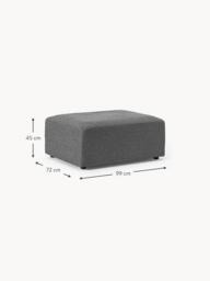 Ottoman Melva, W 99 x D 72 cm - thumbnail 9