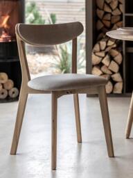 Upholstered Dining Chairs Hatfield, Set of 2 - thumbnail 2