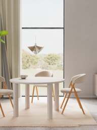 Round Dining Table Magee, Ø 120 cm - thumbnail 6