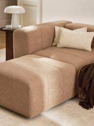 Bouclé Ottoman Lena - thumbnail 2