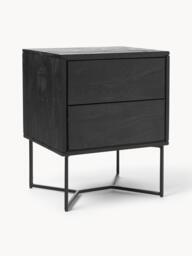 Mango Wood Bedside Table Luca with Drawers