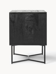 Mango Wood Bedside Table Luca with Drawers - thumbnail 5