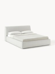 Upholstered Bed Cloud with Storage Space