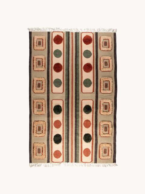 Hand-Woven High-Pile Rug Haydon with Tassels - image 1