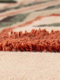 Hand-Woven High-Pile Rug Haydon with Tassels - thumbnail 8