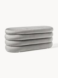 Velvet Upholstered Bench Alto with Storage Space