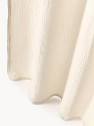 Muslin Sheer Rod Pocket Curtains Malvina, Set of 2, W 130 cm - thumbnail 5