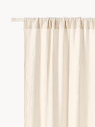 Muslin Sheer Rod Pocket Curtains Malvina, Set of 2, W 130 cm - thumbnail 1