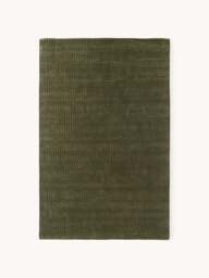 High-Low Wool Rug Merima, Hand-Tufted