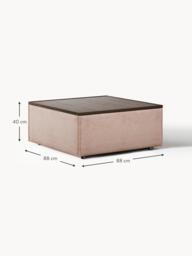 Linen Blend Ottoman Lennon with Storage - thumbnail 8