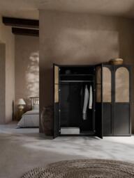 Modular Hinged Door Wardrobe Jeanne, 200 cm Wide, in various sizes - thumbnail 7