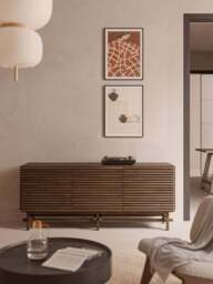 Oak Wood Sideboard Pierce - thumbnail 8