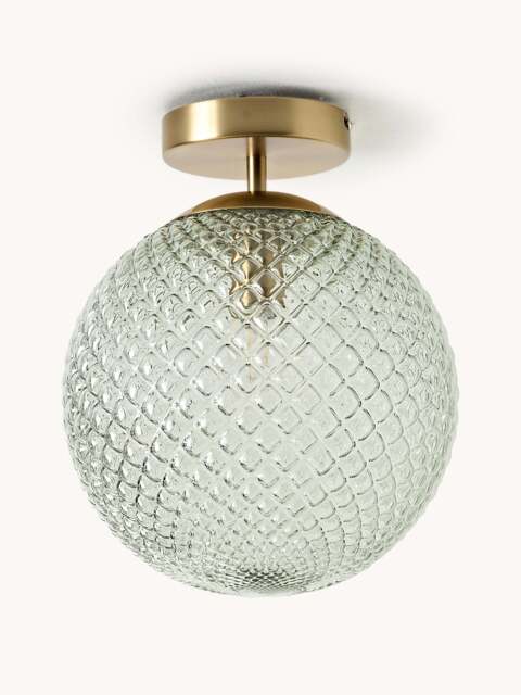 Small Glass Ceiling Lamp Lorna - image 1