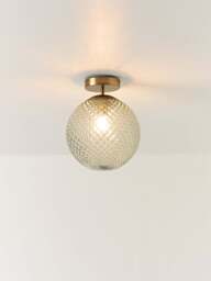 Small Glass Ceiling Lamp Lorna - thumbnail 2