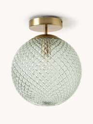 Small Glass Ceiling Lamp Lorna
