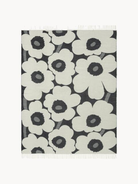 Reversible Throw Unikko with Fringes - image 1