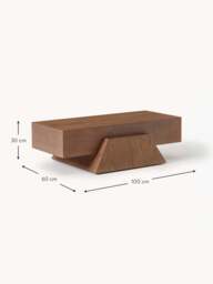 Wooden Coffee Table Harley, W 100 cm - thumbnail 5