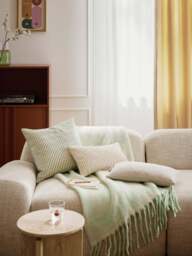 Linen Blend Cushion Cover Shay - thumbnail 5