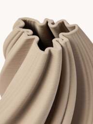 3D Printed Porcelain Vase Melody, H 29 cm - thumbnail 3