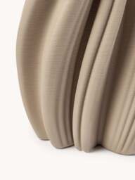 3D Printed Porcelain Vase Melody, H 29 cm - thumbnail 4