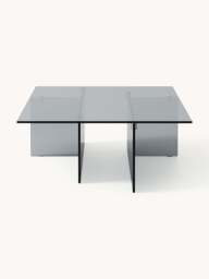 Large Glass Coffee Table Anouk, W 160 cm - thumbnail 3