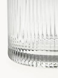 Glass Vase Lija with Ribbed Surface, H 30 cm - thumbnail 4