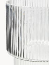 Glass Vase Lija with Ribbed Surface, H 30 cm - thumbnail 3