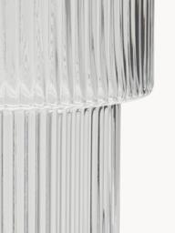 Glass Vase Lija with Ribbed Surface, H 30 cm - thumbnail 6