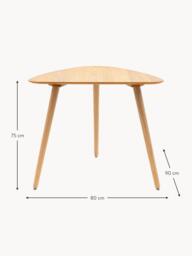 Wooden Dining Table Hatfield, 80 X 90 cm - thumbnail 7