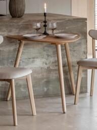 Wooden Dining Table Hatfield, 80 X 90 cm - thumbnail 2