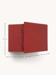 Metal Wall Shelf Kelly, H 20 cm - thumbnail 6