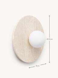 Travertine Wall and Ceiling Lamp Cehlani - thumbnail 8