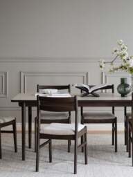 Extendable Oak Wood Dining Table Fairmount, 220/265 x 95 cm - thumbnail 7