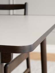 Extendable Oak Wood Dining Table Fairmount, 220/265 x 95 cm - thumbnail 4