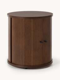 Bedside Table Calary with Fluted Front