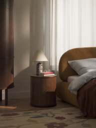 Bedside Table Calary with Fluted Front - thumbnail 8