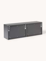 Wall-Mounted Fold Out Shoe Cabinet Shea with Ribbed Front - thumbnail 7