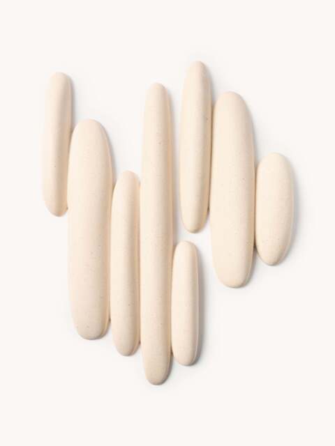 Wall Object Fizan with Sand Effect, Set of 2 - image 1