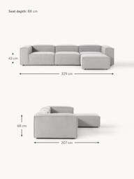 Modular Sofa Lennon (4-seater) with Ottoman (left/right) - thumbnail 7
